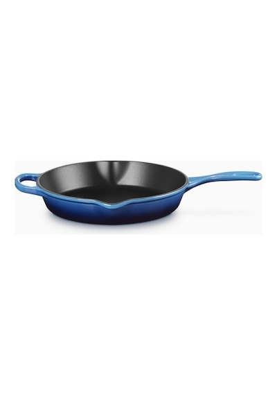 Le Creuset Profesyonel Servis Yüksek Döküm Tava 26 Cm Koyu Mavi