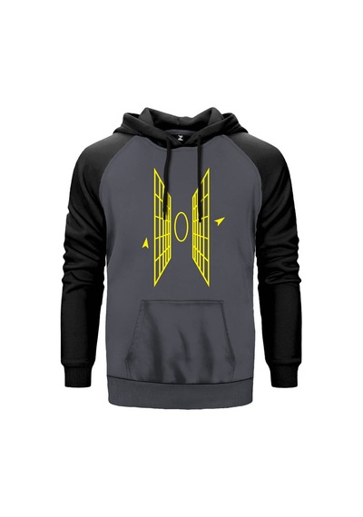 Paralel Evren Geçişi Kırmızı Renk Reglan Kol Sweatshirt