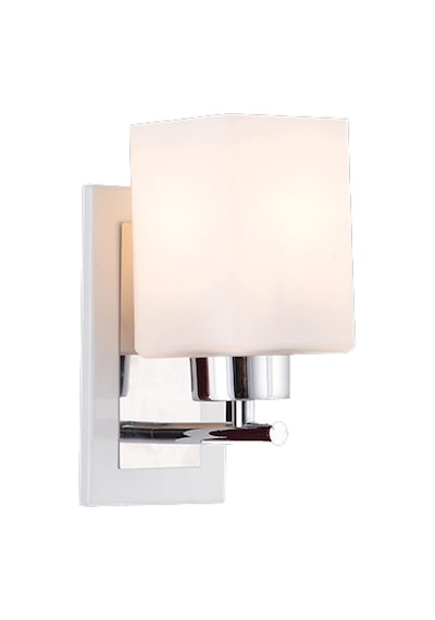 Atlas Beyaz Duvar Lambası Yatak Odası-Yatak Başı-Banyo İçin Modern Aplik Beyaz