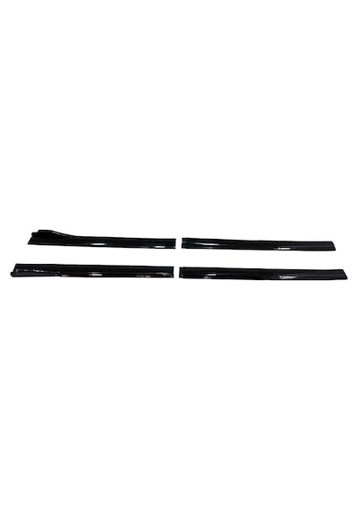 Honda Civic Fc5 2016-2021 Siyah Şeritli Renkli Yan Marşpiyel 2 Adet Piona Black
