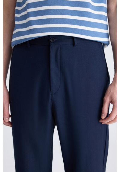 D's Damat Ds Damat Comfort Fit Lacivert Düz Tencel -pamuk Karışımlı Likralı Jogger Pantolon 4hc03ad04321m 101 D's Damat Ds Damat Comfort Fit Lacivert Düz Tencel -pamuk Karışımlı Likralı Jogger Pantolon 4hc03ad04321m 101