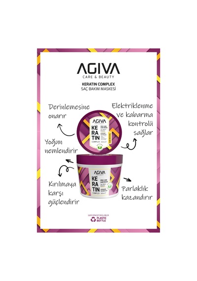Besleyici Onarıcı Keratin İçerikli Saç Bakım Maskesi-300ml