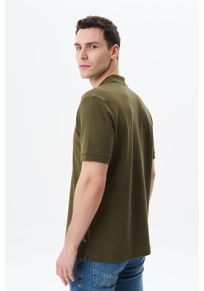 AR-MA Arma Erkek Regular Fit Basic % 100 Pamuk Pike Polo Yaka Tişört Y29374354802 Haki