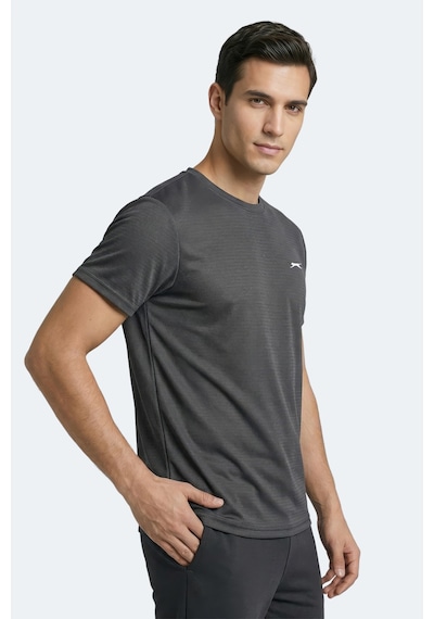 Slazenger Kofona Erkek Koyu Gri Tişört