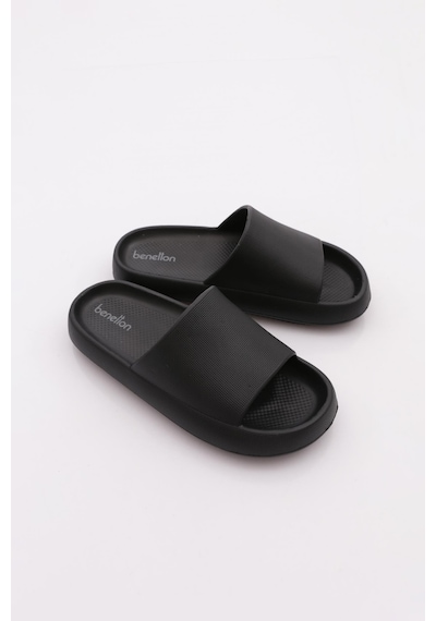 Benetton Bn-1600 Erkek Terlik Siyah