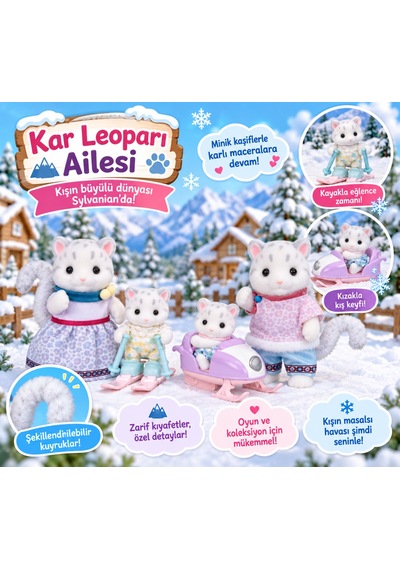 Families Kar Leoparı Ailesi Beyaz