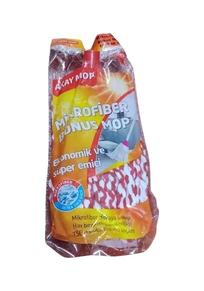 Renkli Mikrofiber Mop Çok Renkli