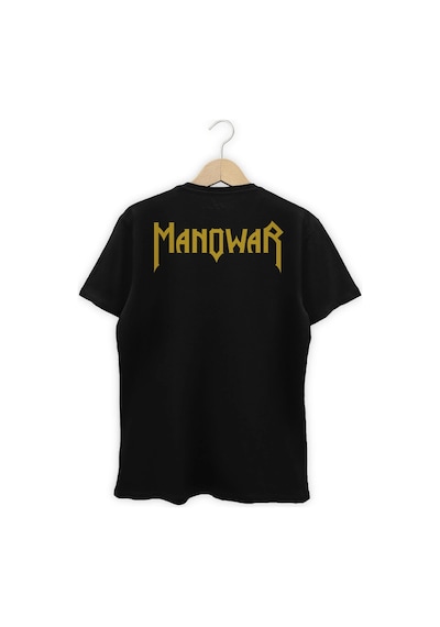 Startmore Manowar Hammer Unisex Tişört Siyah