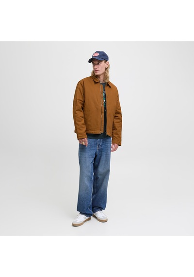 Jack & Jones Dover Worker Erkek Kahverengi Ceket 12278797-mksr Kahverengi