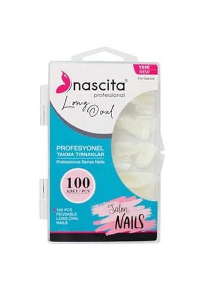 Nascita 100'lü Kutulu Long Oval Takma Tırnak - 165