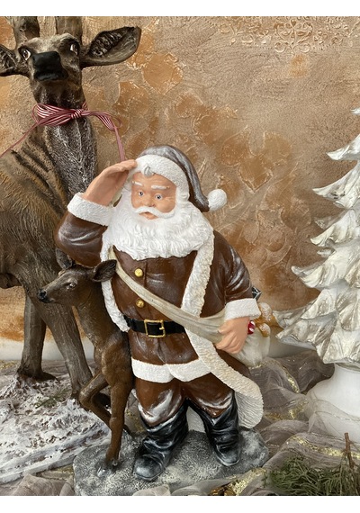 Noel Baba Ve Geyik