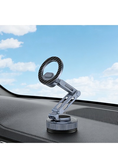 Go Des Gd-hd246 Vakumlu Tasarım 360 Derece Dönebilen Magnetik Araç İçi Telefon Tutucu Siyah
