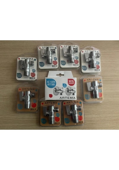 Artema A45200 Filtreli Ara Musluk Krom 10'lu Paket