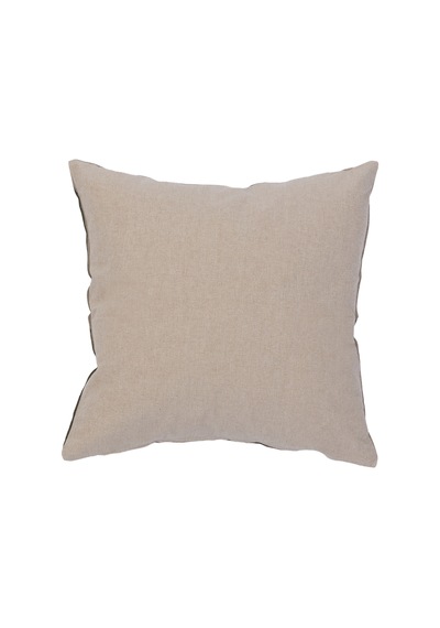 Yargıcı Çiçek Desenli Keten Pamuk Kare Yastık 50x50 Cm 26knht1012c St