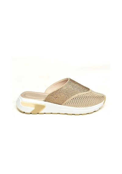 Fox Shoes U312514415 Bej File Kadın Terlik Bej-file Çok Renkli