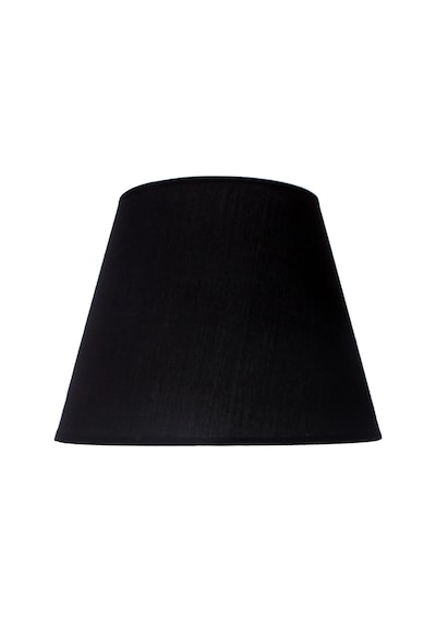 Siyah Kumaş Başlıklı Metal Toplu Gold Ayaklı Modern Abajur 60x25cm