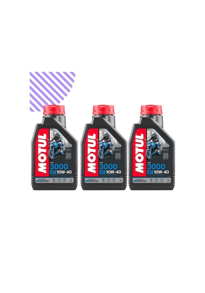 Motul 3000 10W-40 Motorsiklet Yağı 3 x 1 L