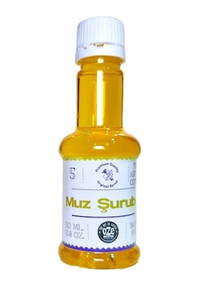 Oze Mini Şurup Seti Çilek + Muz + Irish + Vanilya + Beyaz Çikolata 5 x 50 ML