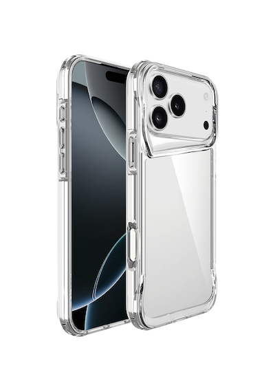 Apple Uyumlu iPhone 17 Pro Kılıf Zore T-max Kapak Seffaf