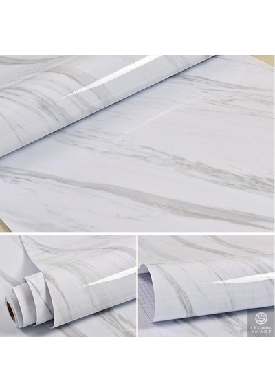 Trendpoint 60Cmx500Cm Mermer Desen Mutfak Banyo Dolap Tezgah Üstü