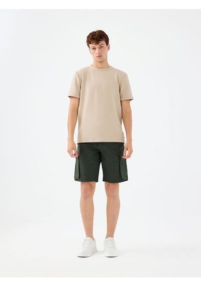 LOFT Regular Fit Erkek Tshirt K.kol Lf2038593 Q1.v1 Taş