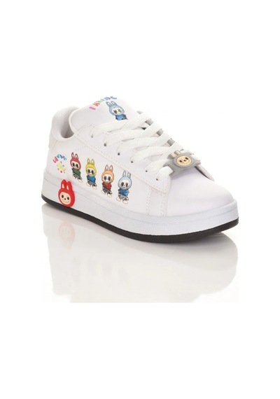 Mini Bonito Unisex Çocuk Karakter Baskılı Beyaz Spor Ayakkabı Kol Saati Hediyeli Beyaz/siyah Mini Bonito Unisex Çocuk Karakter Baskılı Beyaz Spor Ayakkabı Kol Saati Hediyeli Beyaz/siyah