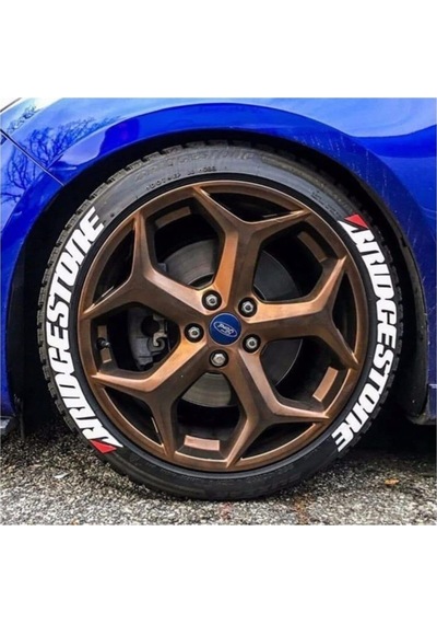 Bridgestone 4 Adet Lastik Yazısı Motosiklet Ve Otomobil Bridgestone Lastik Yazısı Sticker