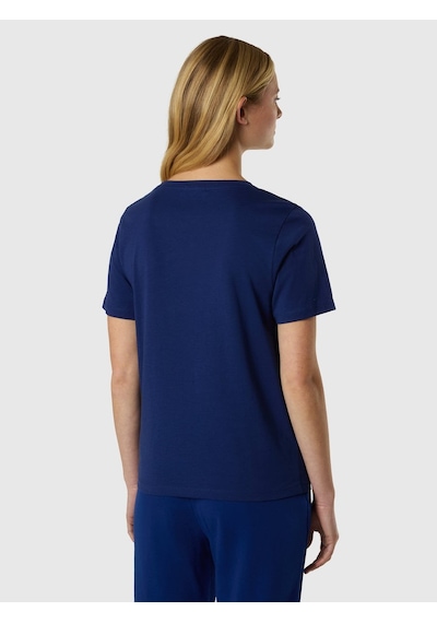 North Sails Kısa Kollu Kadın T-shirt-33528 Mavi North Sails Kısa Kollu Kadın T-shirt-33528 Mavi