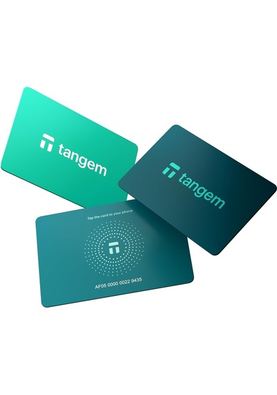 Tangem Wallet Kripto Para Cüzdanı Nfc-soğuk Cüzdan 3'lü Kart Electra Sea