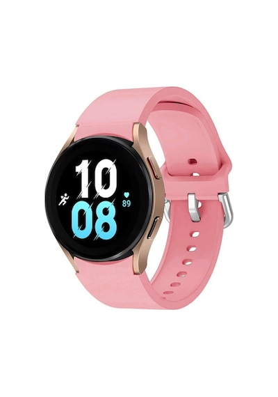 Samsung Galaxy Watch 4 5 6 7 Fe 40 40 44 Classic 42 43 46 47 Mm Uyumlu Kavisli Silikon Kordon