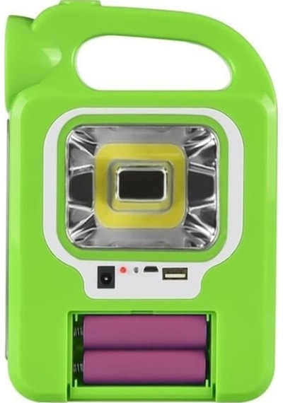 Geseus Led Solar Powerbank Özellikli Güneş Enerjili Işıldak 1 Ampul Hediye Çok Renkli