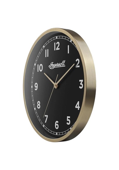 Ingersoll Ic002gb Duvar Saati Siyah