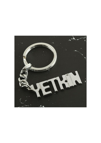 Yetkin İsimli Anahtarlık Krem