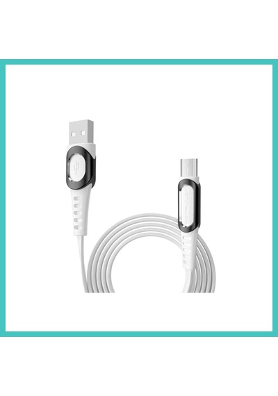 Ny Joy Konfulon Dc01 Süper Hızlı Micro Usb Kablo 1m 2.4a - Beyaz Nyjoybz