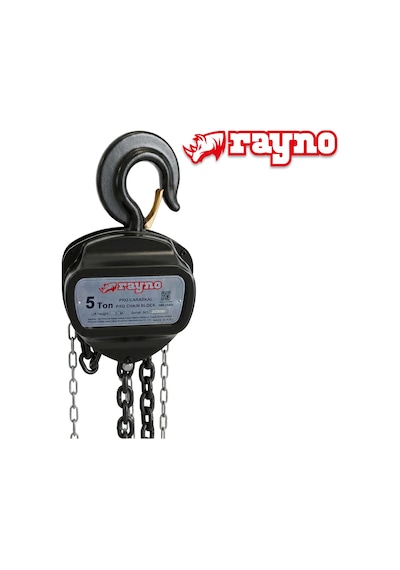 Rayno Profesyonel Hsc Üçgen Tip Caraskal 5 Ton X 3 Mt - Ryn11056