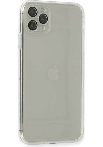 Apple Uyumlu  iPhone 11 Pro Max Kılıf Fly Lens Silikon Şeffaf