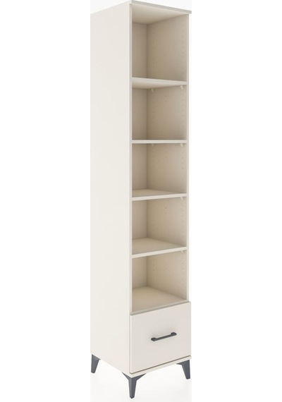 Hyperion Dolap 5 Raflı Tek Çekmeceli 44x44x221 Aytaşı-aytaşı Aytaşı