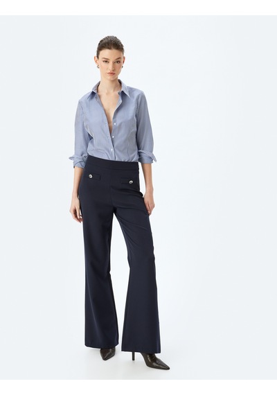 Koton Klasik Yaka Uzun Kollu Slim Fit Gömlek Lacivert Çizgili 5sak60041uw Lacivert Çizgili Koton Klasik Yaka Uzun Kollu Slim Fit Gömlek Lacivert Çizgili 5sak60041uw Lacivert Çizgili