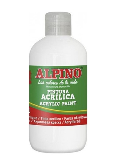 Alpino Akrilik Boya Beyaz 250 Ml Çok Renkli