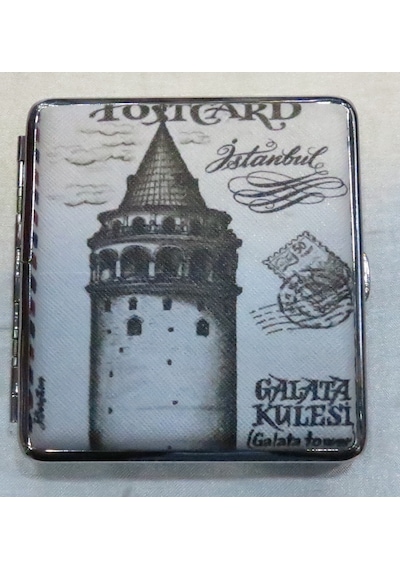 Sigara Tabaka(Kısa Sigara)9.50cm/9.50cm BoyutlarındaGALATA KULESİ