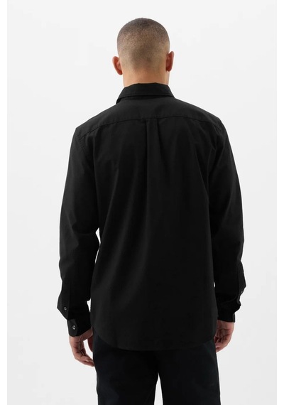 Gap Erkek Standard Fit Siyah Oxford Gömlek-14301 Gap Erkek Standard Fit Siyah Oxford Gömlek-14301