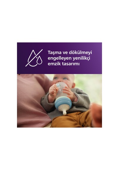 Doğal Tepkili Gece Biberonu 260 Ml No:3 Karanlıkta Parlar Scy903/81