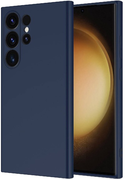 Galaxy S24 Ultra Uyumlu Zore Mara Lansman Kılıf-lacivert Lacivert