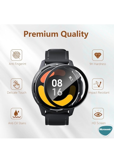 Microsonic Xiaomi Watch 2 Pro Tam Kaplayan Nano Cam Ekran Koruyucu