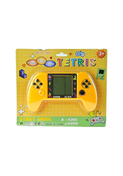 Taşınabilir Tetris Oyun Konsolu Renkli Retro Oyun Aleti Çocuklar İçin Eğlenceli Mini Konsol Lisinya