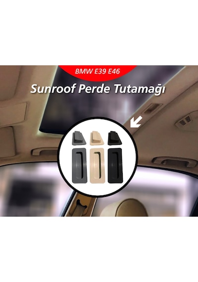 Bmw E39-e46 Sunroof Perde Tutamağı Gri
