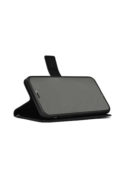 Noktaks - Apple Uyumlu iPhone 14 Pro Max - 360 Full Koruma Kapakli Kartlikli Kart Bölmeli Cüzdan Kilif - Kırmızı