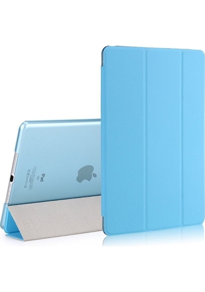 Apple Uyumlu iPad Air 1 2 Nesil 9.7 Kılıf Pu Deri Smart Case A1566 A1567 Gri