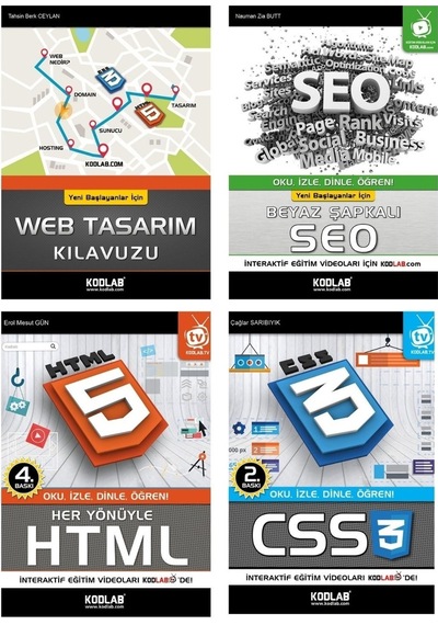 Kodlab Yayın Hızlı Ve Kolay Web Tasarım Seti 2