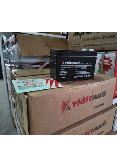 Yiğit12v 9ah Agm Akü Ebatlar: 150x65x90mm 2026 Üretim